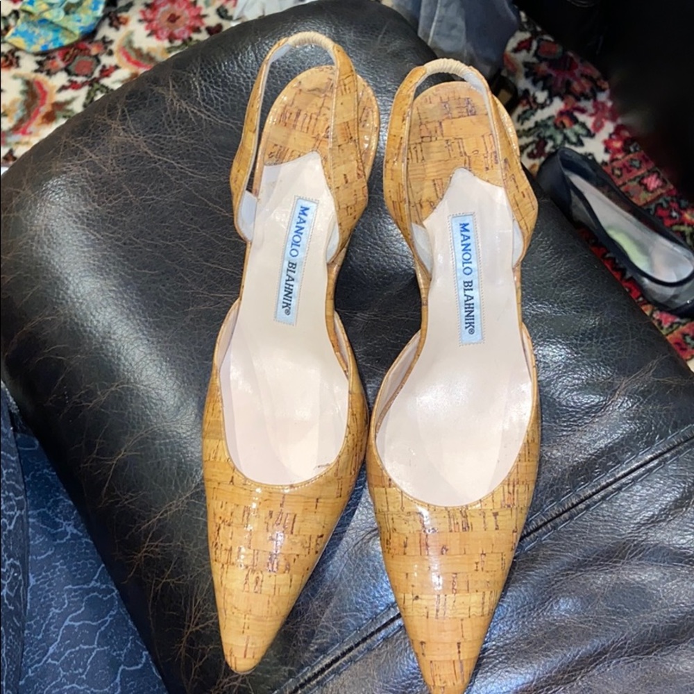 Manolo blahnik kitten heel size 41